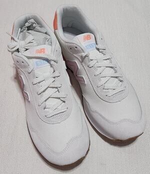 New balance 515 white and pink size 11 women's sneakers